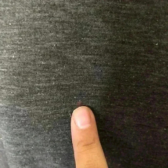 CHAMPION dark off shoulder keyhole back workout top women XL - Picture 5 of 6